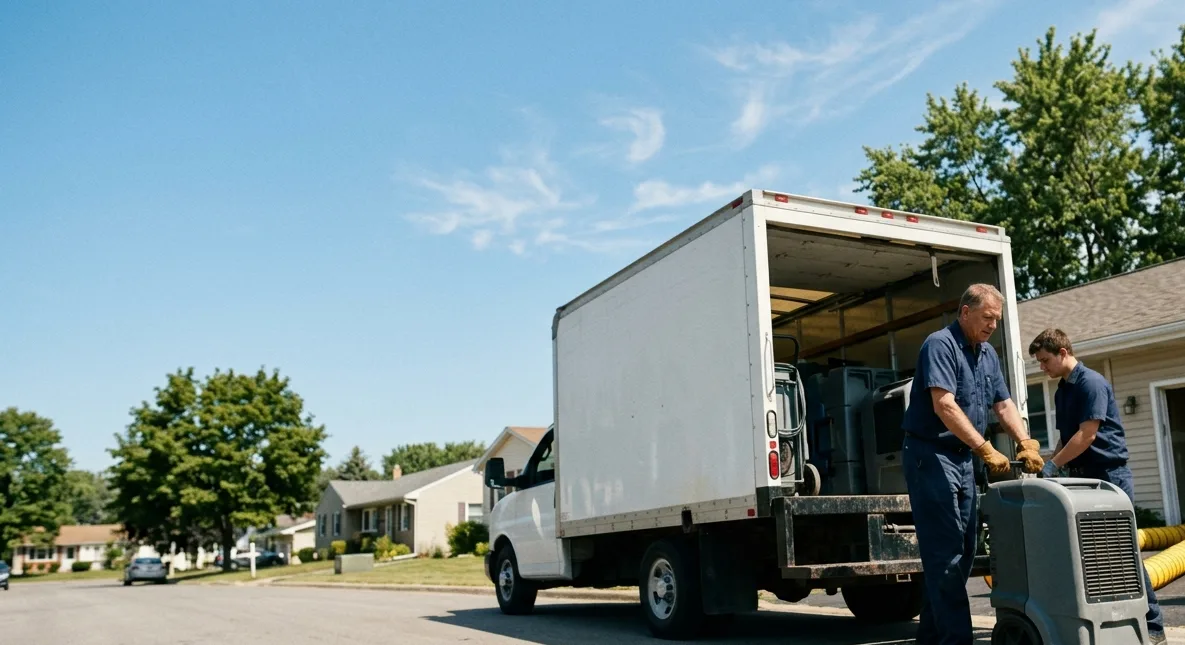 Water Damage Cleanup in North Royalton, OH near me